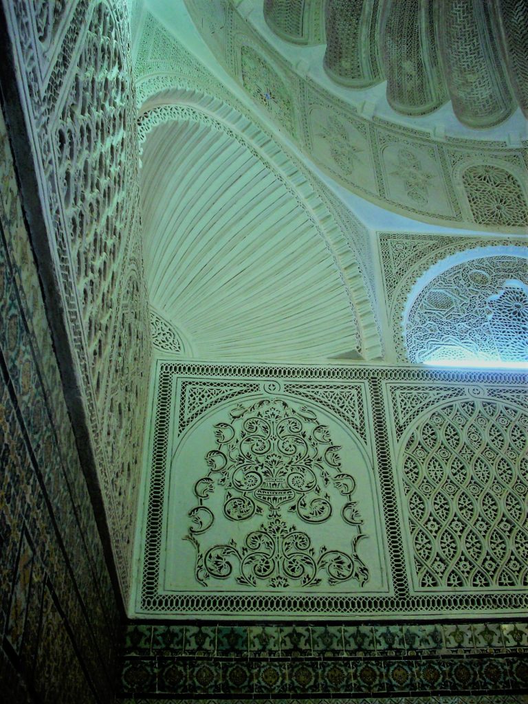 Intérieur de la mosquée de Kairouan (Sahel, Tunisie).