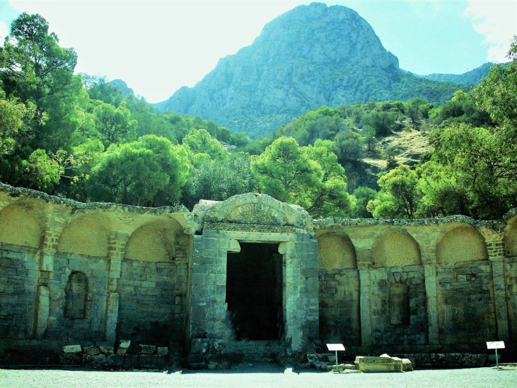 Temple des eaux de Zaghouan (Tunisie).