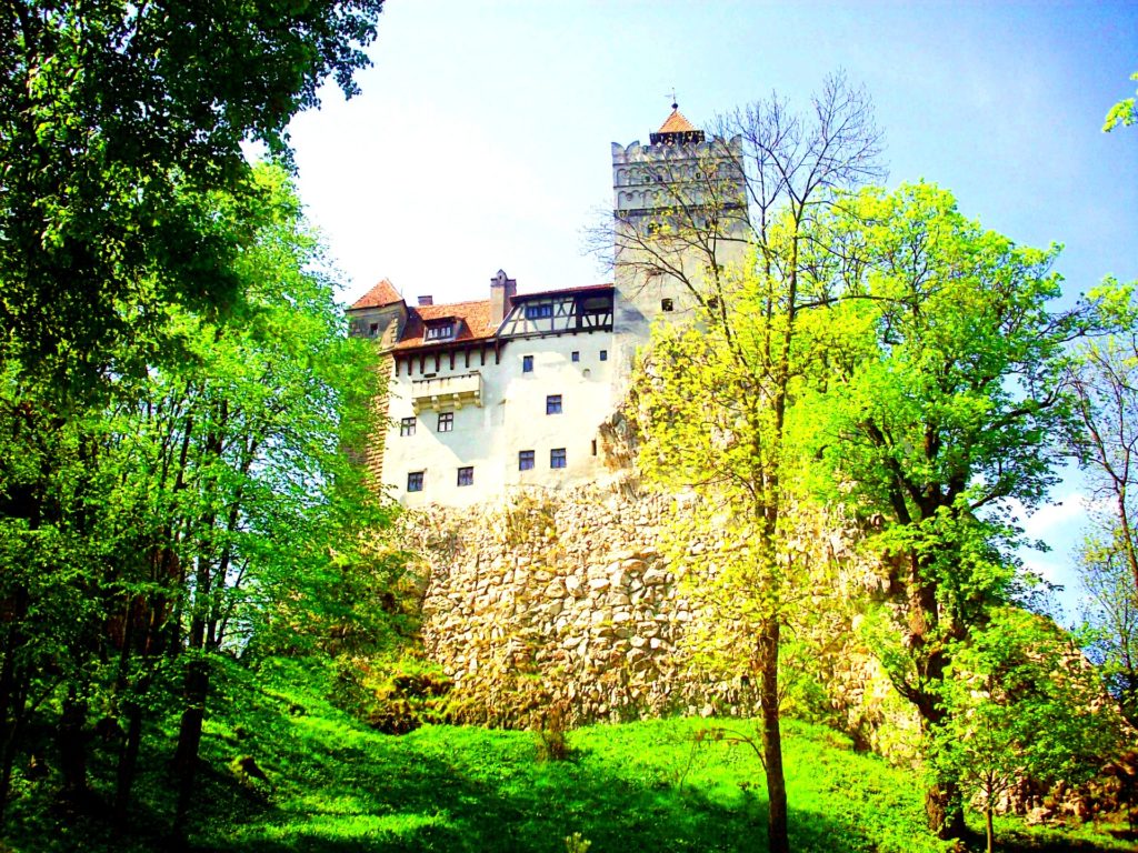 Le château de Bran (Transylvanie).