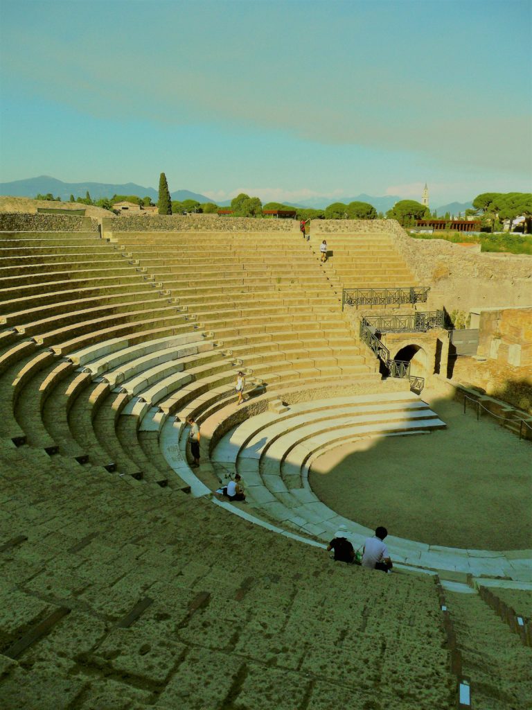 L'amphithéâtre de Pompéi